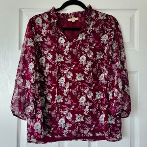 Skies are Blue Blouse